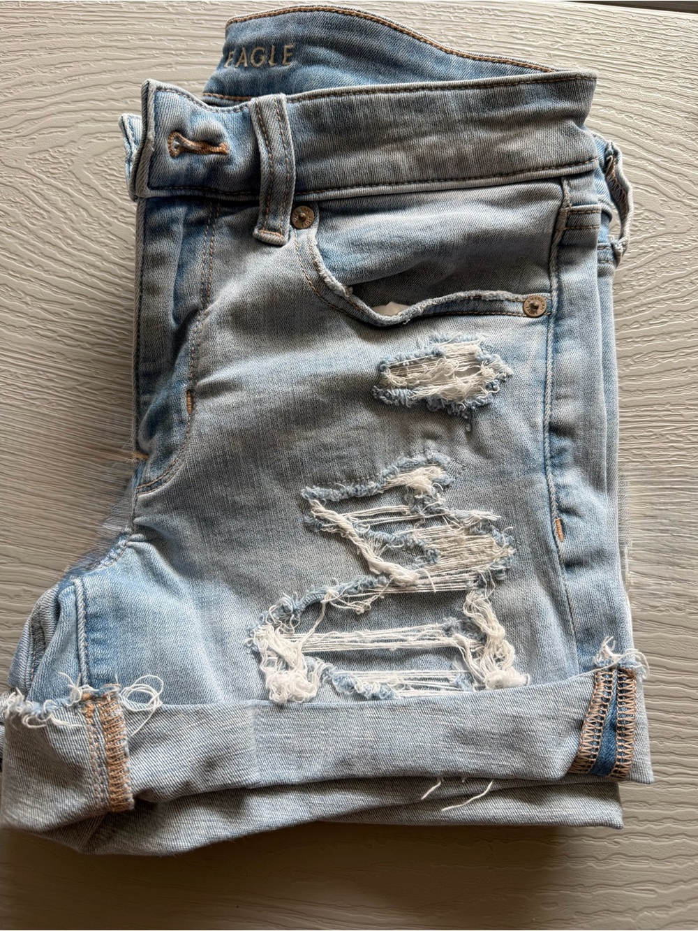 Women’s American Eagle Like New Next Level Stretch size 6. Mid - Rise. - Picture 5 of 6
